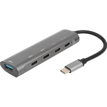 Daytona FC25 5in1 Type-C To Typc-C USB 3.0 10 Gbps Çevirici Dönüştürücü  Adaptör