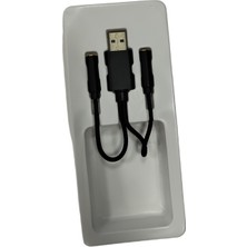 KIN USB To Mikrofon + Kulaklık Girişli Çift Giriş Çoğaltıcı Pc Için