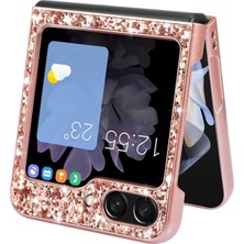 Samsung Galaxy Z Flip5 5g Case Tpu Çerçevesi Geri Pc Elektraptaşlama Telefon Kapağı (Yurt Dışından)