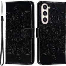 Cool-M Samsung Galaxy S23+ Telefon Kapağı Flip Pu Deri Stand Koruyucu Kılıf (Yurt Dışından)