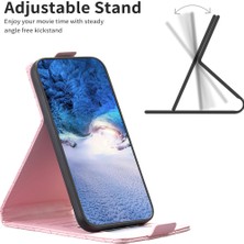 Samsung Galaxy S23+ Telefon Kılıfı Dikey Flip Stand Card Yuvaları Baskılı Deri Telefon Kapağı (Yurt Dışından)