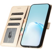 Cool-M Samsung Galaxy S21+ 5g Pu Deri+ Tpu Telefon Koruyucusu, Cüzdan Işlevi Stand Ipek Doku Flip Case El Kayışı ile (Yurt Dışından)