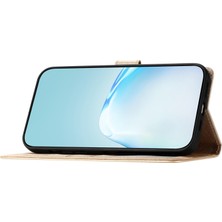 Cool-M Samsung Galaxy S21+ 5g Pu Deri+ Tpu Telefon Koruyucusu, Cüzdan Işlevi Stand Ipek Doku Flip Case El Kayışı ile (Yurt Dışından)