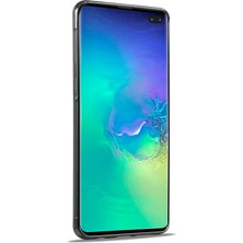 Cool-M Samsung Galaxy S10 Plus Pu Deri + Tpu + Eva Kılıf Karbon Fiber Doku Koruyucu Telefon Kapağı (Yurt Dışından)