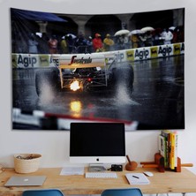 The Lucid Lab Rain Man / Ayrton Senna Duvar Örtüsü