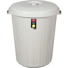 Planet Çöp Kovası Jumbo 90 LT No. 5 Gri