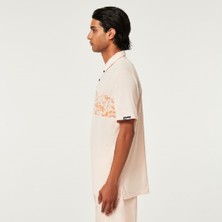 Oakley Sand Print Unisex Kısa Kollu Polo T-Shirt