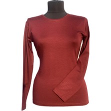 Betimoda Kadın Uzun Kollu Bisiklet Yaka Body Indigo 1 Adet