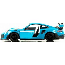 Kinsmart Porsche Gt2 Rs Diecast Çek Bırak Metal Araba 1:34 Ölçek