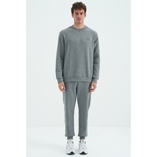 Air Jones Andy Gri Melanj Şardonlu Erkek Eşofman Takım - 85190