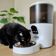 Internal Veterinary Systems Paslanmaz Mama Kaseli  – Açılı Kameralı - Otomatik Pet Mama Kabı