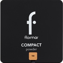 Flormar Yüksek Pigmentli & Yarı Mat Bitişli İnce Yapılı Kompakt Pudra