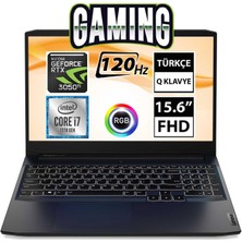 Lenovo Ideapad Gaming 3 82K101J9TX04 I7-11370H 32GB 1tbssd RTX3050TI 15.6" Fullhd Freedos Taşınabilir Bilgisayar