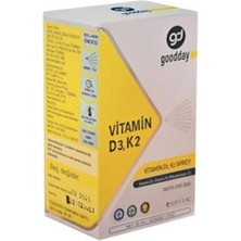 Goodday Vitamin D3K2 20 ml Takviye Edici Gıda