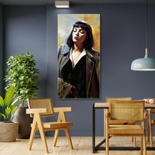 SML Tablo Pulp Fiction Ucuz Roman Mia Wallace Kanvas Tablo