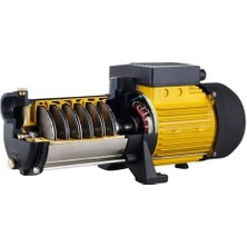 Vortex Vkp S/s 7-05 M 2 Hp 220V Paslanmaz Çelik Fanlı Kademeli Yatay Milli Pompa