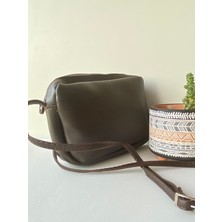 Çakıl Collection Kadın Mini Urban Taba Çapraz Askılı Fermuarlı El Kol Omuz Çantası