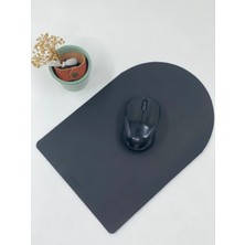 MAT DERİ Mousepad Hakiki Deri El Yapımı Özel Tasarım Oyuncu Mousepad 28X19 cm