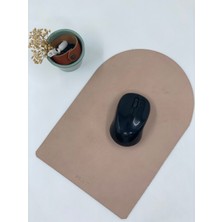 MAT DERİ Mousepad Hakiki Deri El Yapımı Özel Tasarım Oyuncu Mousepad 28X19 cm