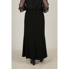 Butik Yarım Kloş Büyük Beden Anne Eteği 8 Parçalı