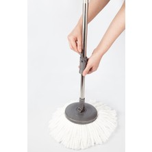 Planet Spin Mop Klasik 14' Lü (Temizlik Seti) 19 Lt  Turkuaz-Mor-Kırmızı