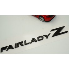 Dk Nissan Fairlady Z 350Z 370Z Z33 Z34 Bagaj Mat Siyah Yazı Logo