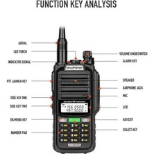 Baofeng Uv 98 Pro Kırmızı-Siyah-Turuncu-Yeşil