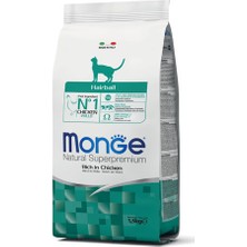 Monge Tüy Yumağı ( Hairball ) Tavuk Açısından Zengin 1,5 kg