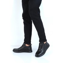 Dropland  8624 Siyah Milano  Deri Erkek Bot