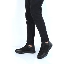 Dropland  8346 Sm-Siyah Nubuk  Deri Erkek Bot