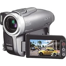 Sony DCR-DVD803E 120X Zoom Video Kamera Bataryasız