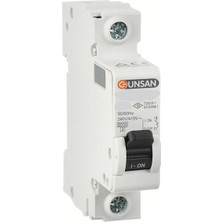 Günsan Elektrik Valta 1X63A C Tipi 6ka W Otomat