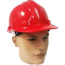 Essafe Baret Kırmızı Enseden Ayarlı Baret - Ce Belgeli - En 397 - Ge 1538