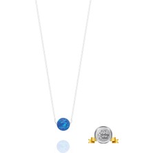 Adal Silver Kadın 925 Ayar Opal Toplu Kolye