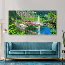 SML Tablo Uzungöl Trabzon Camii Yayla Kanvas Tablo