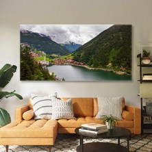 SML Tablo Trabzon Uzungöl Yaylası Doğal Güzellik Kanvas Tablo