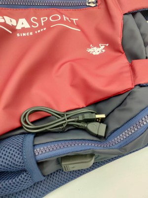 Sports U.s. Polo Assn. Unisex  Sırt Çantası -Usb Şarj Girişli