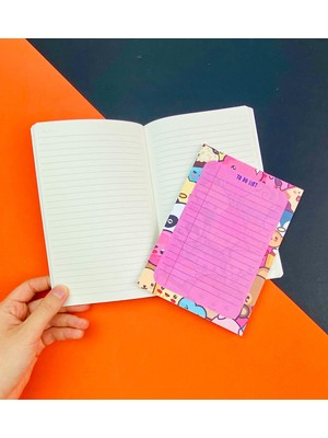 Giftmoda To Do List Yapılacak Listesi ve Dikişli Defter Seti Seri : 9