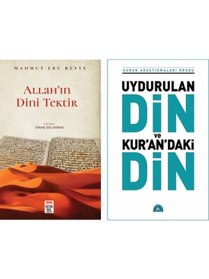Allah’ın Dini Tektir - Uydurulan Din ve Kuran’da'ki Din 2 Kitap Set