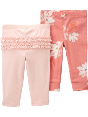 Carter's Kız Bebek 2'li Pantolon Set
