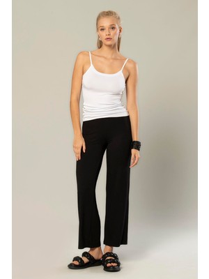 Weweus Erdem Weweus Siyah Kadın Viskon Pantolon 234