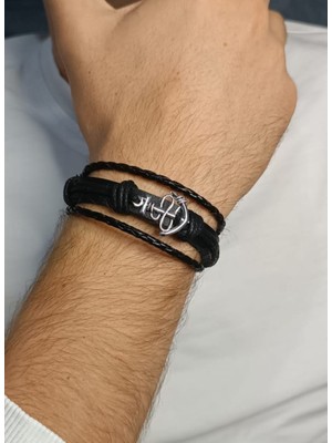 BSN Store 3'ü Bir Arada Tek Parça Deri Bileklik Çeşitleri