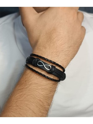 BSN Store 3'ü Bir Arada Tek Parça Deri Bileklik Çeşitleri