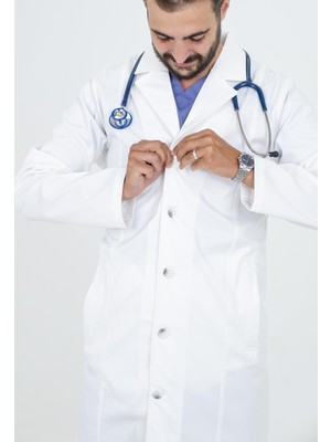 Prof Almonds Doktor Önlüğü 100% Pamuk
