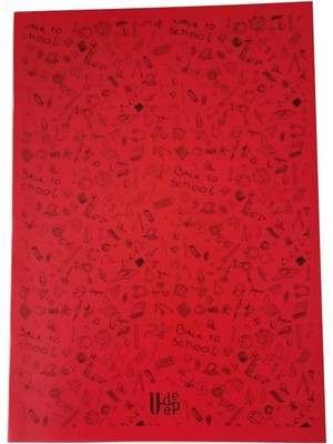 Artlantis 80 Yaprak Kareli Defter Plastik Kapak A-4 1 Adet Pp Kapak Büyük Boy Kareli Defter 80 Sayfa A4 Desenli Kapak