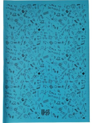 Artlantis 100 Yaprak Kareli Defter Plastik Kapak A-4 1 Adet Pp Kapak Büyük Boy Kareli Defter 100 Sayfa A4 Desenli Kapak