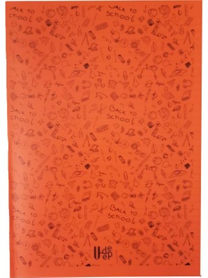 Artlantis 100 Yaprak Kareli Defter Plastik Kapak A-4 1 Adet Pp Kapak Büyük Boy Kareli Defter 100 Sayfa A4 Desenli Kapak