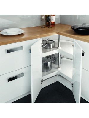 Hafele JET270º Sepet, Plastik, Beyaz, Çap 72CM