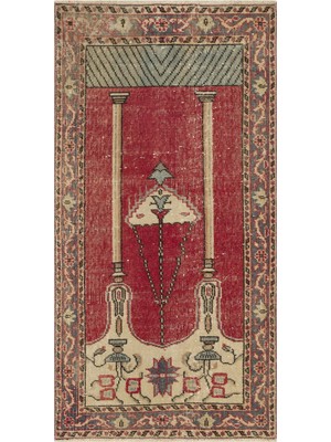 Sempati Halı El Emekçiliği Ile Dokunmuş Tarihi Halı 76 x 149 cm 10006