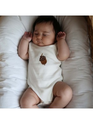 Ohlala Koala Palamut Nakışlı Çıtçıtlı Body - Zıbın